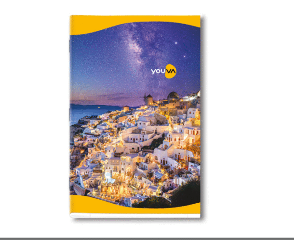 Student 100 Pages Un-ruled Long Notebook